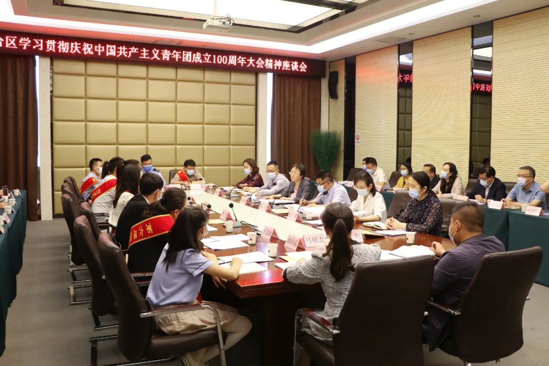 印台区学习贯彻庆祝中国共产主义青年团成立100周年大会精神座谈会召开